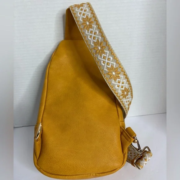 Mini Backpack Bag Yellow NWOT - Picture 9 of 11